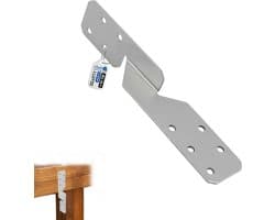 Gordinganker Universeel - Sparanker Steunanker - Houtverbindingen Maken - Schuine Vorm - 170 x 35 mm - Verzinkt