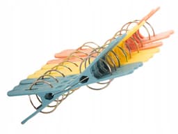 Pingyang Rongrong - Plastic Klamerki - 18 Stuks - Pastel Kleuren — thumbnail 2