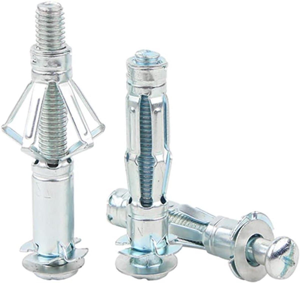 Holle Muurankers - Bevestigingen Ankers Pluggen - Gipsplaat Bevestigen - Roest Corrosieweerstand - M5x80 - Zilver — afbeelding 1