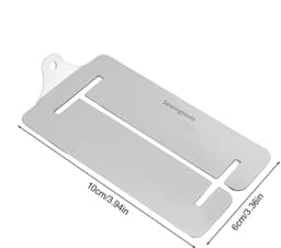 Naaiclips Roestvrij - Breigereedschap Markeren - Stof Quilten - Precisie Naadgeleiding - 10x6x1cm - Zilver — thumbnail 3