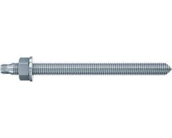 Ankerstang - Bevestigingsstaaf - Stevige Bevestiging - Verzinkt Staal - M16x300 - Grijs
