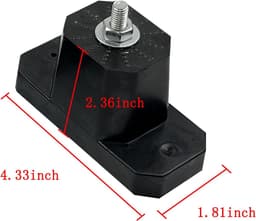 Rubberen Airco Ondersteuning - Airco Dempers - Trillingen Dempen - Zwaar Belastbaar - 4 Stuks - Zwart — thumbnail 2