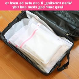 Wasnetten set van 9 stuks, herbruikbare waszakken voor bescherming tegen vervorming en kreukels, ideaal voor het scheiden van kleding, ondergoed en schoenen — thumbnail 4