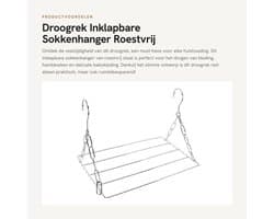 Dailygoods- Droogrek Inklapbaar - Multifunctioneel - Wanddroogrek - Lichtgewicht - Verstelbaar - Geschikt voor Kleding en Handdoeken - Wasrek