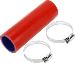 Dailygoods- Silicone Slang - 4-Laags - 40mm Binnendiameter - 150mm Lengte - Blauw/Rood - Hoge Temperatuur Bestendig - Koelslang — thumbnail 1
