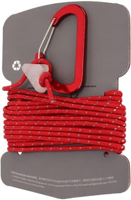 Dailygoods- Waslijn Fluorescerend - Verstelbare Lengte - Camping Waslijn - Reflecterende Staaldraad - Multifunctioneel - Clip Haak Ontwerp - Ophangtouw — thumbnail 5