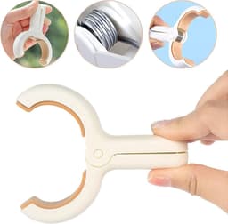Grote Wasknijpers - Handdoek Klemmen - Kleding Droge Houden - Winddicht Anti-slip - 8 Stuks - Blauw Geel — thumbnail 3