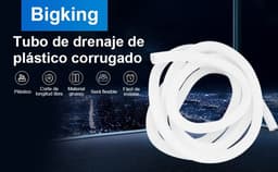 Dailygoods- Afvoerslang 3 Meter - Afvoerslang Wasmachine - Afvoerslang Airco - Flexibele Water Slang - Plastic Slang - Hoogwaardige Bendingseigenschappen - Waterafvoerslang — thumbnail 4
