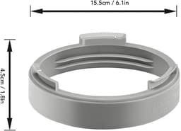 Dailygoods- Afvoerslang Koppeling Universeel 150 Mm - Connector - Adapter - Ventilatieset - Geschikt voor Mobiele Airco - Eenvoudige Installatie — thumbnail 2