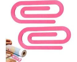 Steenschilder clips - Tekenhouders - Kunstprojecten - Antislip grip - Set van 2 - Hot pink