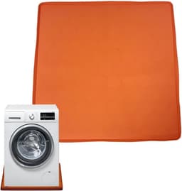 Wasmachine Droger Mat - Apparaatbescherming - Apparaten Beschermen - Waterdicht Ontwerp - 60 x 60 cm - Oranje — thumbnail 5