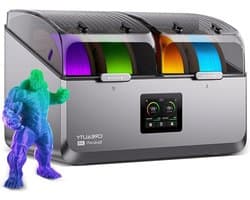Filament Droger Doos - 3D Print Droger - 3D Printen Optimaliseren - Droogt 4 Spoelen Tegelijk