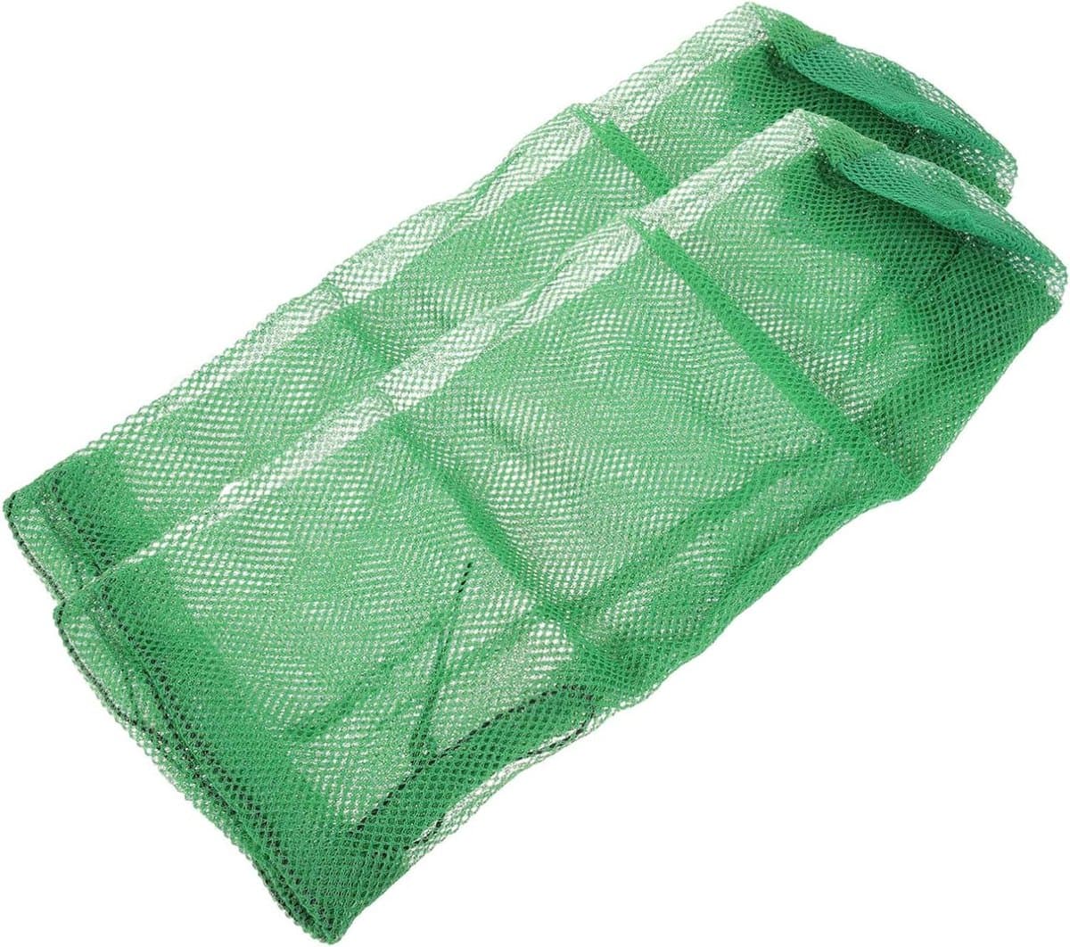 Opbergzakken Visnetten - Trekkoord Netten - Vissen Opslag - Snel Drogend Nylon - 100x60cm - Groen — afbeelding 1