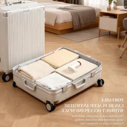 Draagbaar en Uittrekbaar Droogrek voor Reisgebruik met 4 Openingen - Ideaal voor Kleine Ruimtes, Hotels en Balkons — thumbnail 5