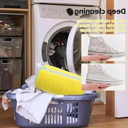 Set van 2 Waszakken voor Schoenen met Rits, Herbruikbaar voor Sport- en Linnen Schoenen, Ideaal voor de Wasmachine — thumbnail 3