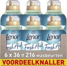 Lenor Fresh Air Wasverzachter - Noorderlicht - 6 x 36 Wasbeurten — thumbnail 1