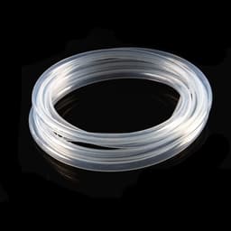 Transparante siliconen luchtslang - Pompoverdracht - Voedselveilige siliconen buis - Geschikt voor diverse toepassingen - Transparante siliconen 3 mm ID 5 mm OD 5 ft - Flexibele siliconen buis - 1,5 meter lengte — thumbnail 5