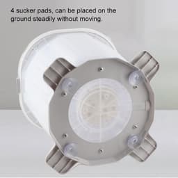 Dailygoods- Wasmachine Mini - Handmatige Wasmachine - Multifunctioneel - Voor Ondergoed/Sokken - 1200 tpm Rotatiesnelheid - Hoogwaardig ABS Materiaal - Handwasmachine — thumbnail 3