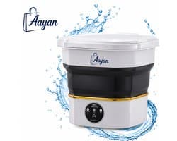 Mini Opvouwbare Wasmachine 6L – Draagbare Reis Wasmachine voor Kleding & Ondergoed – Compact & Energiezuinig – Ideaal voor Camping & Kleine Wasjes – camping wasmachine – centrifuge – kleine wasmachine – mini wasmachine met centrifuge – 76867
