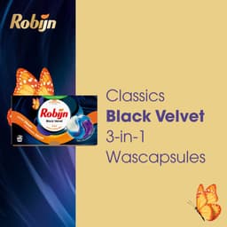 Robijn Wasmiddel - 3-in-1 Wascapsules - Black Velvet - 3 x 40 stuks - 120 Wasbeurten - Voordeelverpakking — thumbnail 4