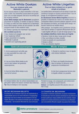 Dr. Beckmann Active White Sheets - 15 stuks — thumbnail 3