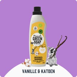 Marcel's Green Soap Universeel Wasmiddel - Vanille & Katoen - 6 x 1L - 138 wasbeurten — thumbnail 5
