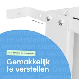 Bodo® Muuranker set Wit - Voor de Bodo wasmachine verhoger — thumbnail 5