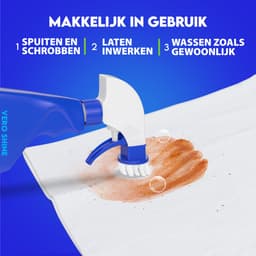 OSSENGALZEEP ONTVLEKKER Vero Shine – Bewezen formule met hoge concentratie ossengal – Tegen de meest hardnekkige vlekken – Voor alle wasbare textiel – Unieke borstelkop voor doelgerichte behandeling – Veilig voor kleuren. — thumbnail 4