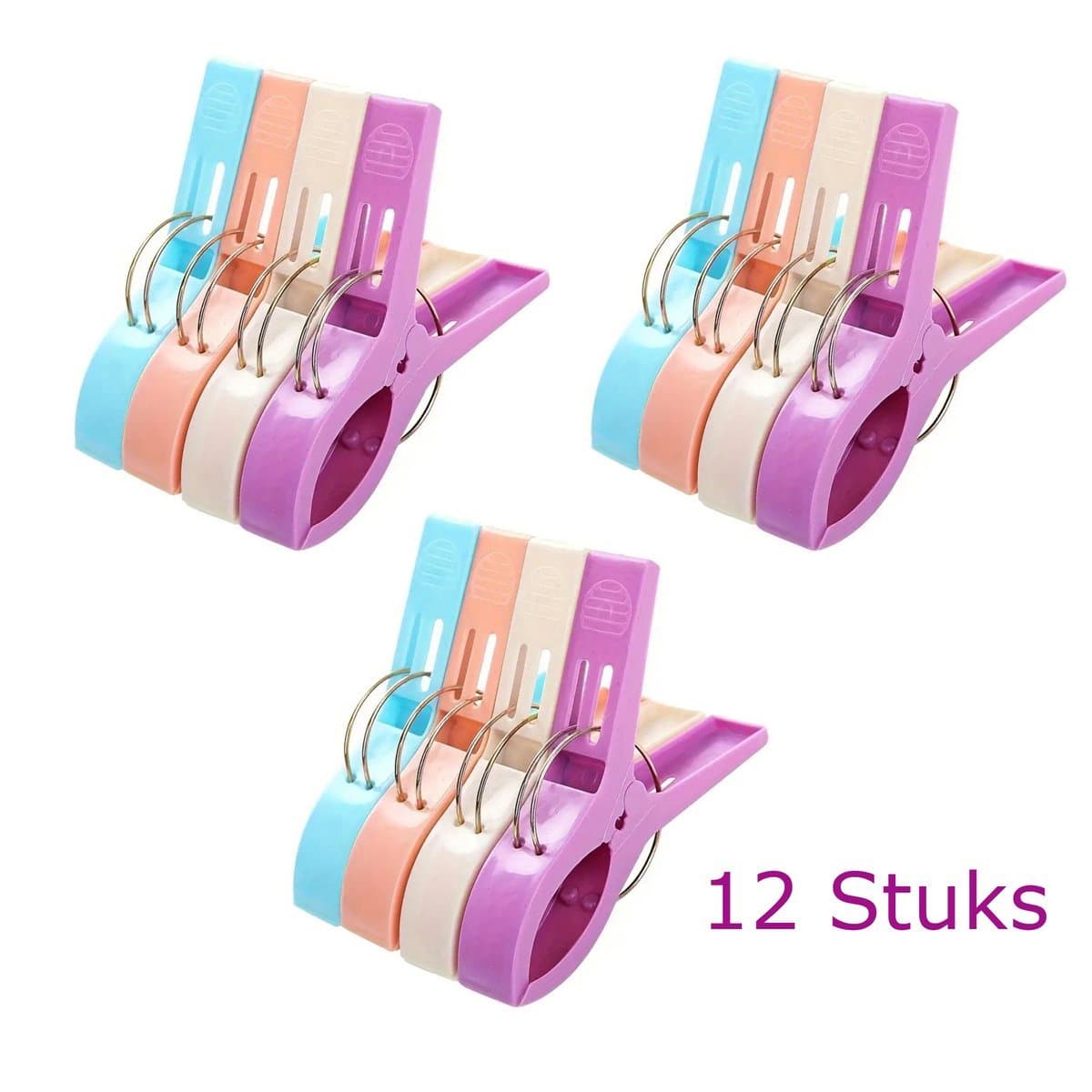 Wasknijpers stormbestendig - set van 12 stuks — afbeelding 1