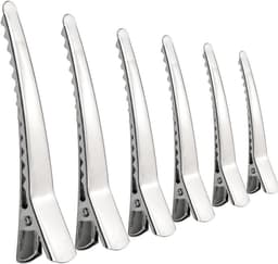 50 Stuks Zilveren Metalen Haarclips Alligator Spelden voor Kapsels en Knutselen — thumbnail 2