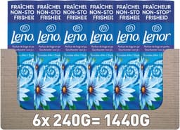 Lenor Geurbooster Zeebries - 6 x 240 gram - Wasparfum — thumbnail 1
