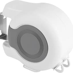 Dailygoods- Waslijn 13 m - Draagbaar - Uittrekbaar - Wanddroogrek - Dubbele lijn - Automatisch rolsysteem - Geschikt voor thuis - Drooglijn — thumbnail 1