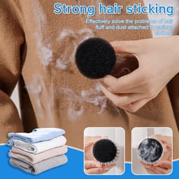 Wasballen voor wasmachine - 4 stuks - Anti haar - Drogerballen - Ook geschikt voor dierenharen - Sneller droog - Anti-kreuk - Haarvanger Wasbollen - Anti Haar Droogballen — thumbnail 3