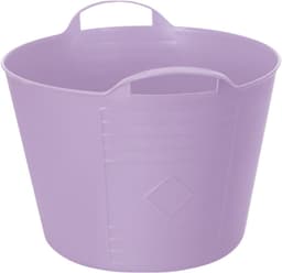 Flexibele kuip / emmer - lila paars - 15 liter - kunststof - 35 x 28 cm - met handvatten — thumbnail 2