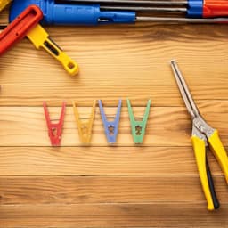 Kleurrijke Wasknijpers - Kleding Klemmen - Buiten Drogen - Winddichte Antislip Grip - 5 cm Lengte - Meerkleurig — thumbnail 2