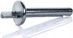 100x Brandwerende Plafondpluggen Ø 6x35 mm - Metalen Schroefankers voor Steen en Beton — thumbnail 5