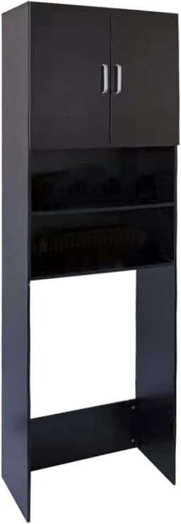 SNJY® Wasmachine Kast - Wasmachine Verhoger - Wasmachine Ombouw - 30D x 60,3B x 190H cm - Zwart — thumbnail 4