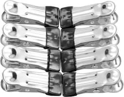 80x Roestvrijstalen Wasknijpers Hervormbaar Antislip Waslijn Klemmen — thumbnail 3