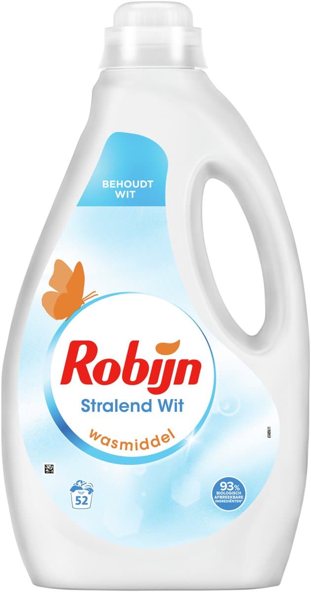 Robijn -Vloeibaar Wasmiddel - Stralend Wit - 52 wasbeurten — afbeelding 1