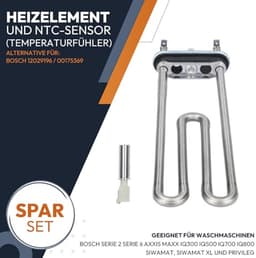Verwarmingselement en NTC-sensor - 2050 Watt - Geschikt voor wasmachines en wasdrogers — thumbnail 5