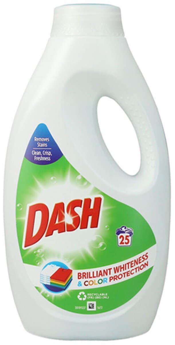 Dash Vloeibaar Wasmiddel Wit & Kleur 70 Wasbeurten - 2,31 liter — afbeelding 1