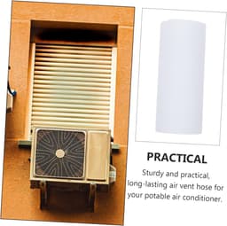 Afvoerslang Airco - Vervangingsslang Ventilatie - Mobiele Verkoeling - Intrekbaar Ontwerp - 13cm Diameter - Wit — thumbnail 3