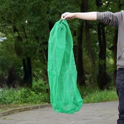 Vis Tas - Maaszak Opbergzak - Visvangst Opslag - Sneldrogend Nylon - 60x40cm tot 150x70cm - Groen — thumbnail 3