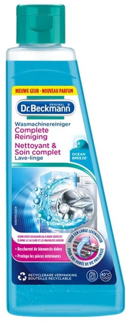 Dr. Beckmann Wasmachine Reiniger - Complete verzorging - 250ml - Voor een lange levensduur - Ocean Breeze — thumbnail 1