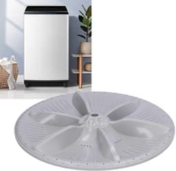 Wasmachine Wasplaat - Impeller Vervanging - Thuis Wassen - Universele Pasvorm - 375 cm Diameter - Wit — thumbnail 2