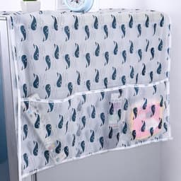 Stofhoezen voor koelkast en wasmachine — Set van 4 bovenhoezen voor koelkasten, wasmachines en drogers (met geïntegreerde opbergvakken) — thumbnail 1