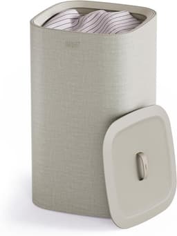 Wasmand 60L met Afneembare Waszak voor Beddengoed & Handdoeken — thumbnail 1