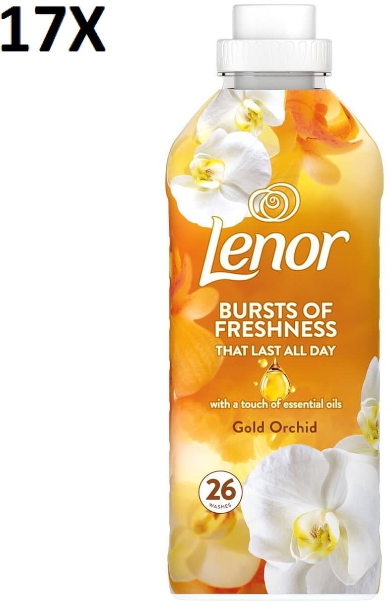 Lenor Gouden Orchidee - Voordeelverpakking 432 Wasbeurten - Wasverzachter — afbeelding 1