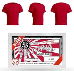 Textielverf voor Kleding - Wasmachinebestendig, 59 Kleuren, 10g Voor 200g Stof — thumbnail 1