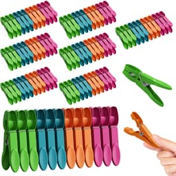 Ibenzoa® Set van 96 en kleurrijke wasknijpers met sterke grip voor dagelijks gebruik — thumbnail 1